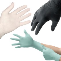 Gloves protect permanent make-up...