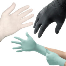  Gloves protect permanent make-up artists and...