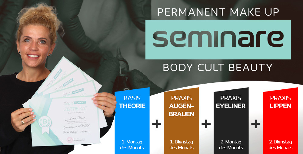 Buche jetzt dein Body Cult Beauty PMU-Seminar