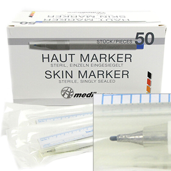 Skin marker - Fine liner - 50 pieces
