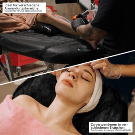 Behandlungsstuhl Cover - Schwarz - 210 cm x 90 cm - 10 Stk./Pack