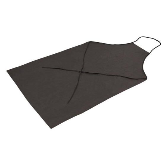 UNIGLOVES - PE apron - 80 cm x 130 cm - black - 50 pcs/pack