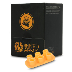THE INKED ARMY - Silicone Ink Tray - Farbkappen - Einzeln steril verpackt