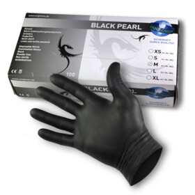 UNIGLOVES - Nitril - Examination gloves - Black Pearl  M