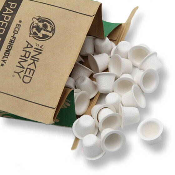 THE INKED ARMY - Paper Ink Caps - Compostable and Biodegradable - Different Sizes
