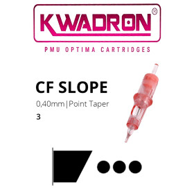 Kwadron - PMU Optima Cartridges - 3 CF Slope - PT - 0,40 mm