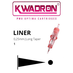 KWADRON - PMU Optima Cartridges - 1 Round Liner - 0,25 LT