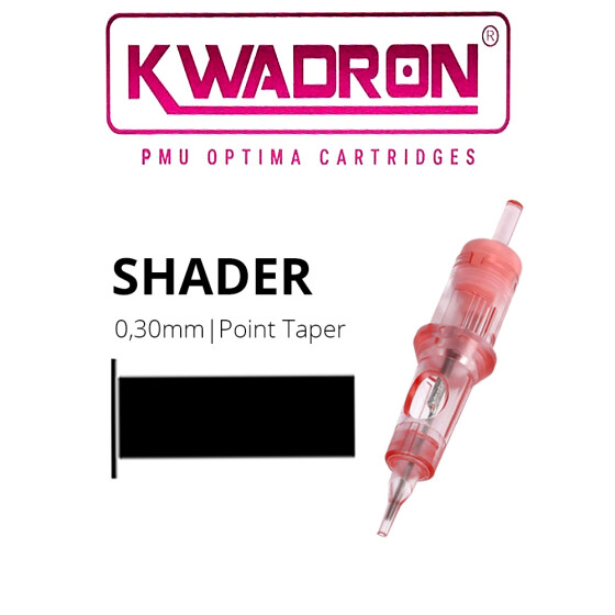 KWADRON - PMU Optima Cartridges - Round Shader - 0,30 PT