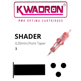 Kwadron - PMU Optima Cartridges - 3 Round Shader - PT - 0,30 mm