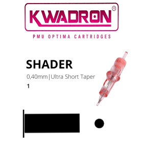 KWADRON - PMU Optima Cartridges - 1 Round Shader - 0,40 UT-T