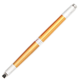 Microblading Pen - Beidseitig verwendbar - Gold