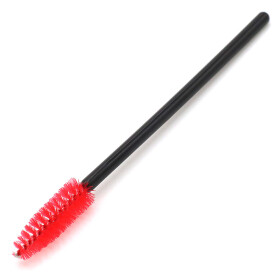 Disposable Mascara Eyelash brush Red 10 pieces