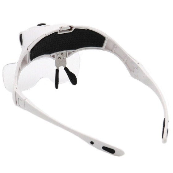 PMU - Lupen Brille mit LED Beleuchtung