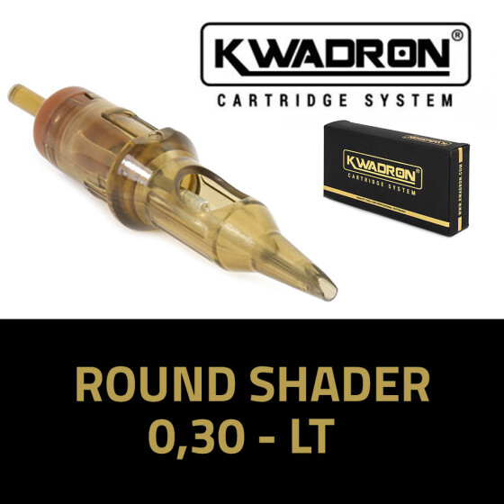 KWADRON - Needle Cartridges - Round Shader - 0,30 LT
