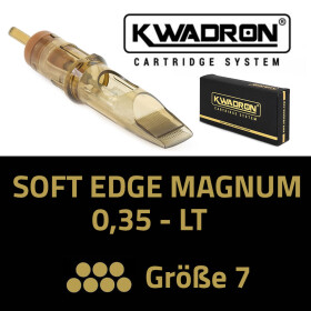 KWADRON - Needle Cartridges - Soft Edge Magnum - 0,35 LT Size 7