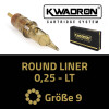 KWADRON - Nadelmodule - 9 Round Liner - 0,25 LT 