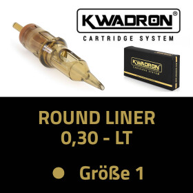 KWADRON - Needle Cartridges - Round Liner - 0,30 LT Size 1