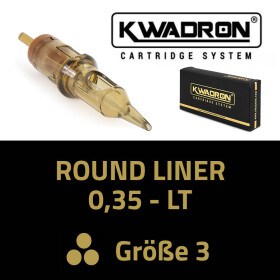 KWADRON - Needle Cartridges - Round Liner - 0,35 LT Size 3