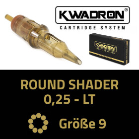 KWADRON - Needle Cartridges - 9 Round Shader - 0,25 LT