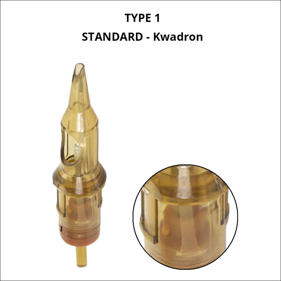 KWADRON - Needle Cartridges - Round Shader - 0,35 LT