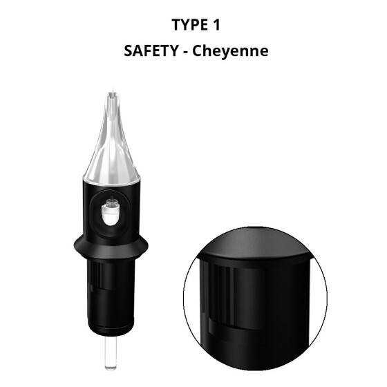 CHEYENNE - Safety Cartridges - Magnum - 0,35 - 20 Stück