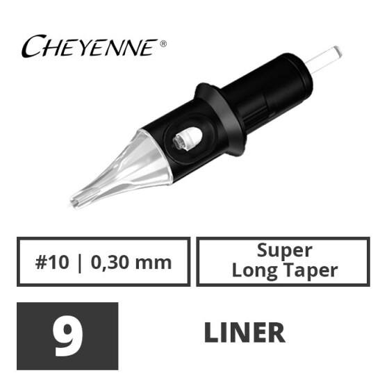 CHEYENNE - Safety Cartridges - 9 Liner - 0,30 - SLT - 20 pieces