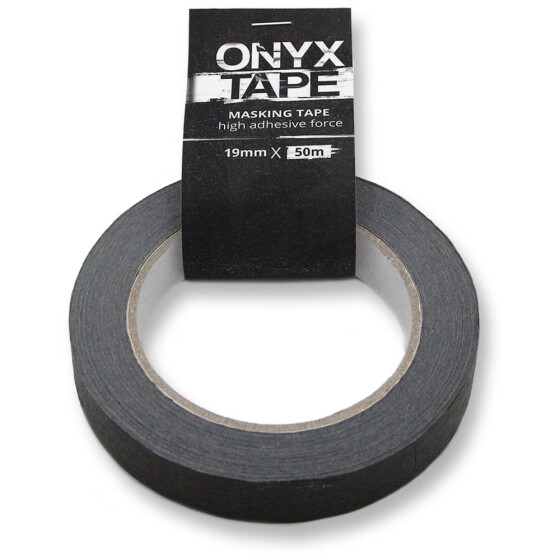 ONYX - MaskingTape - 19 mm x 50 m - Schwarz