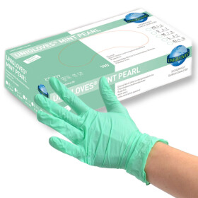 UNIGLOVES - Nitril - Examination gloves - Mint Pearl