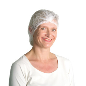 UNIGLOVES - Clip-on Hoods Big - White - 100 Pieces/Pack