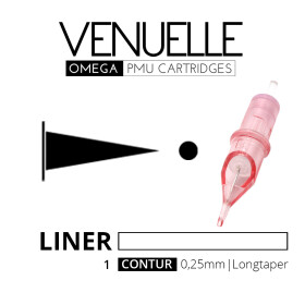 Venuelle - Omega PMU Cartridges - 1 Contur Round Liner...