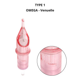 Venuelle - Omega PMU Cartridges - 1 Contur Round Liner 0,25 LT