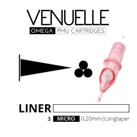 Venuelle - Omega PMU Cartridges - 3 Micro Round Liner...