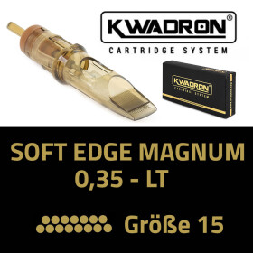 KWADRON - Needle Cartridges - 15 Soft Edge Magnum - 0,35 LT