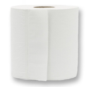CONPROTA - Papierhandtuchrollen 450 Blatt - 19 x 25 cm - 2-lagig Weiß - 1 Stück