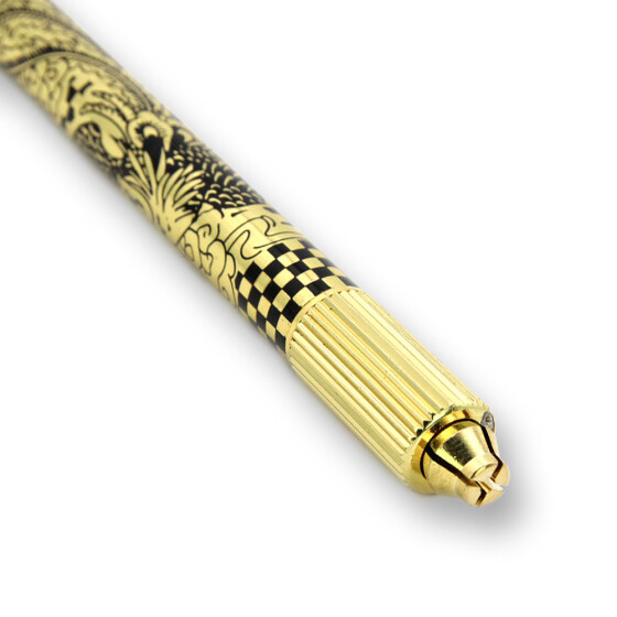 Microblading Pen - Chinese Dragon - Gold Ornament
