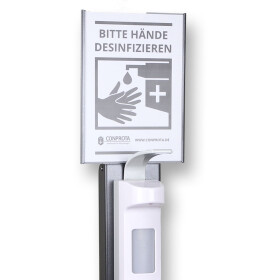 CONPROTA - Info Board for Manual Hygiene Station