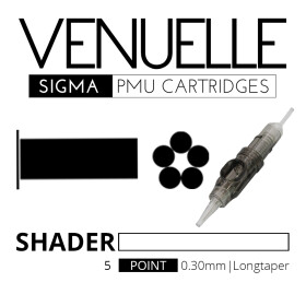 VENUELLE - Sigma PMU Cartridges - 5 Point Round Shader...