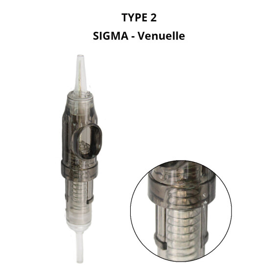 VENUELLE - Sigma PMU Cartridges - Basic Slope Flat 0,30 mm LT