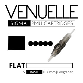VENUELLE - Sigma Cartridges - 5 Flat 0,30 mm LT