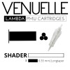 VENUELLE - Lambda Cartridges - 3 Round Shader