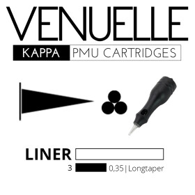 VENUELLE - Kappa Cartridges - 3 Round Liner 0,35