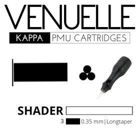 VENUELLE - Kappa Cartridges - 3 Round Shader 