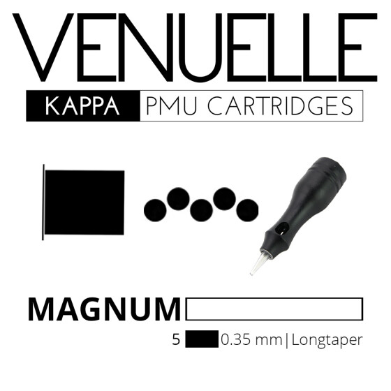 VENUELLE - Kappa Cartridges - 5 Round Magnum 0,35