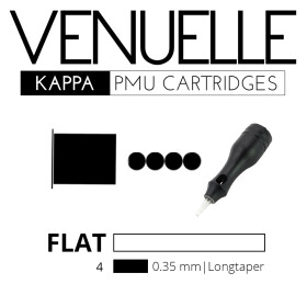 VENUELLE - Kappa Cartridges - 4 Flat 0,35