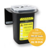 CONPROTA - BUNDLE - 10 x Nitras Sharps Container 1 L - with holder Black