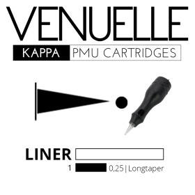 VENUELLE - Kappa Cartridges - 1 Round Liner  0,25