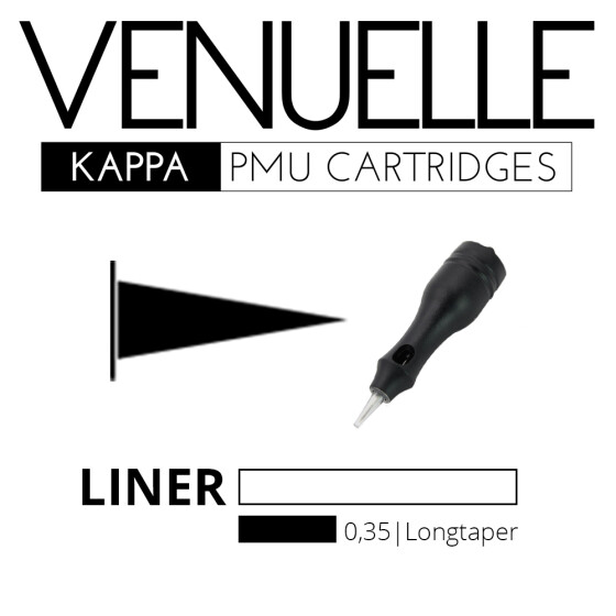 VENUELLE - Kappa Cartridges - Round Liner 0,35