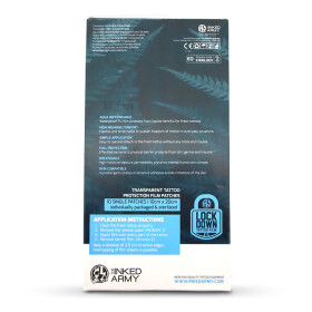 THE INKED ARMY - Lock Down - Atmungsaktive Hautschutzauflage - Einzelfolie 20 cm x 10 cm - 10 Stück