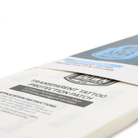 THE INKED ARMY - Lock Down - Atmungsaktive Hautschutzauflage - Einzelfolie 20 cm x 10 cm - 10 Stück