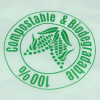 THE INKED ARMY - Cover für Wasserflaschen - Kompostierbar und Biologisch abbaubar - 120 mm x 200 mm - 100 Stück